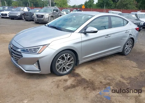 2020 Hyundai Elantra Limited from USA, damaged, VIN 5NPD84LF8LH629837